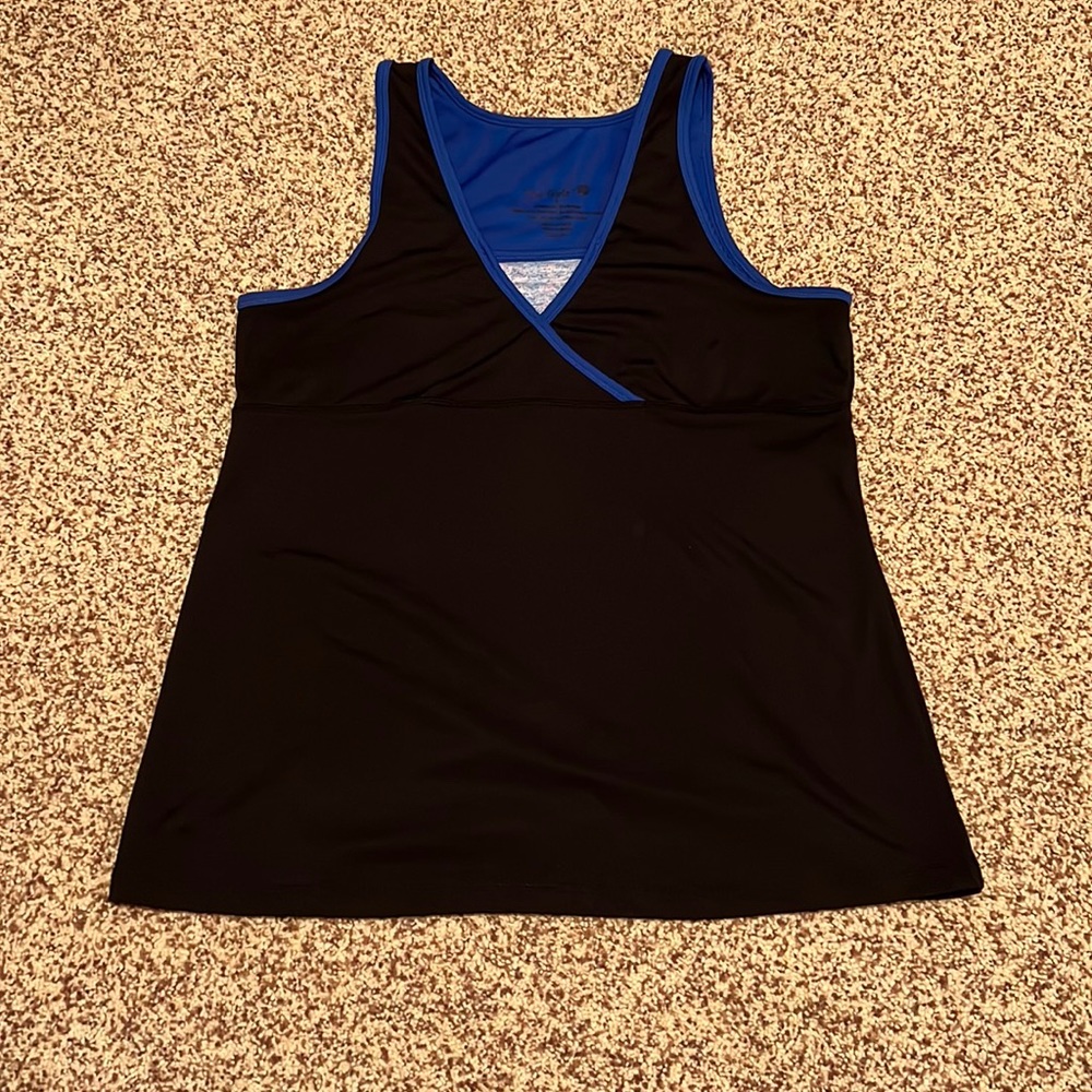 Black and Blue “The Girls” Athletic Top